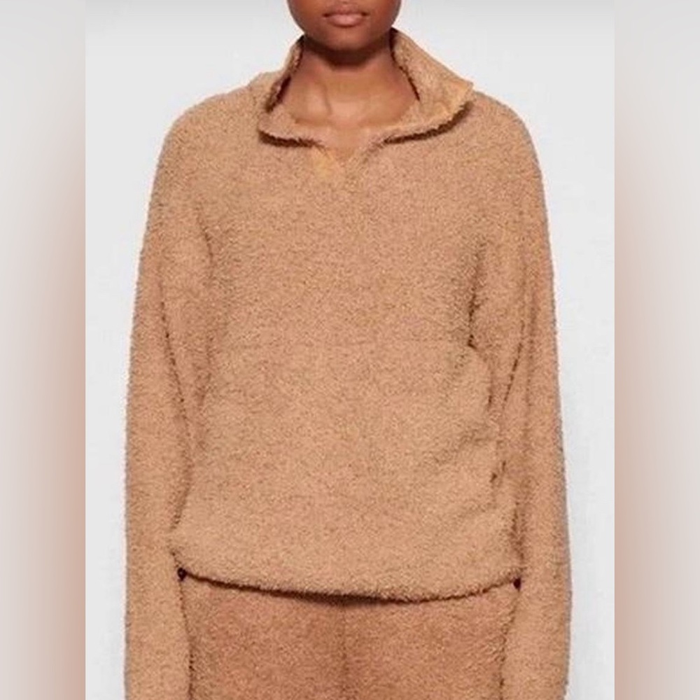 Skims quarter button up fleece